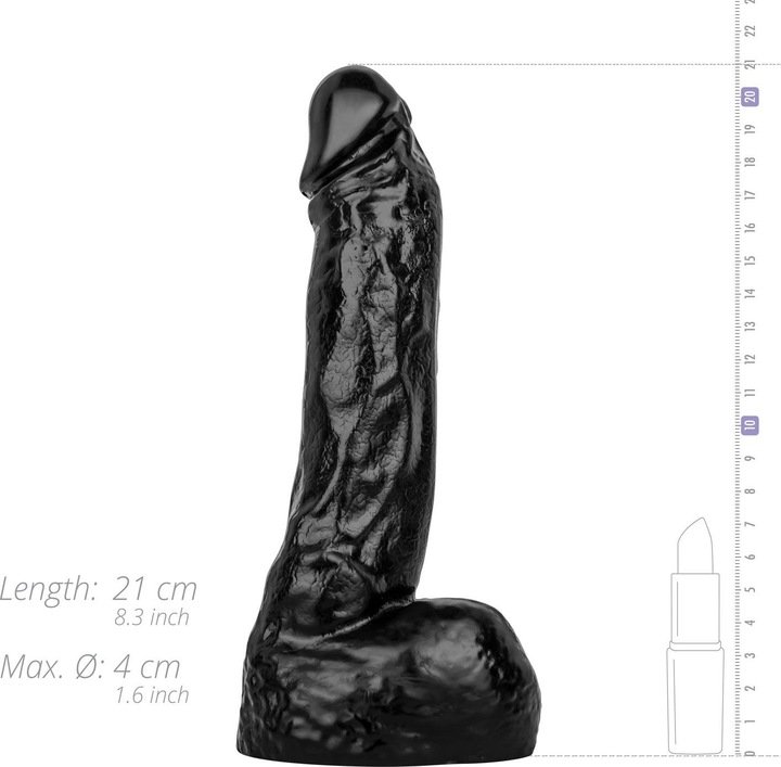Immagine prodotto All Black Dildo realistico