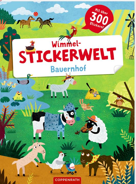 Produktbild Wimmel-Stickerwelt – Bauernhof (300 Sticker)