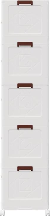 Produktbild vidaXL stapelbare Aufbewahrungsbox (48 cm, 28 l, 1x)