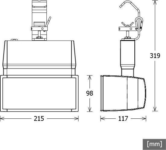 Actual product image LTS LED track spotlight (7990 lm)