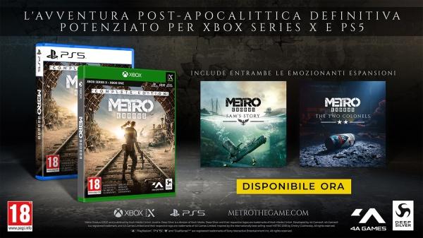 Immagine prodotto Deep Silver Metro Exodus: Edizione completa (PS5, IT)