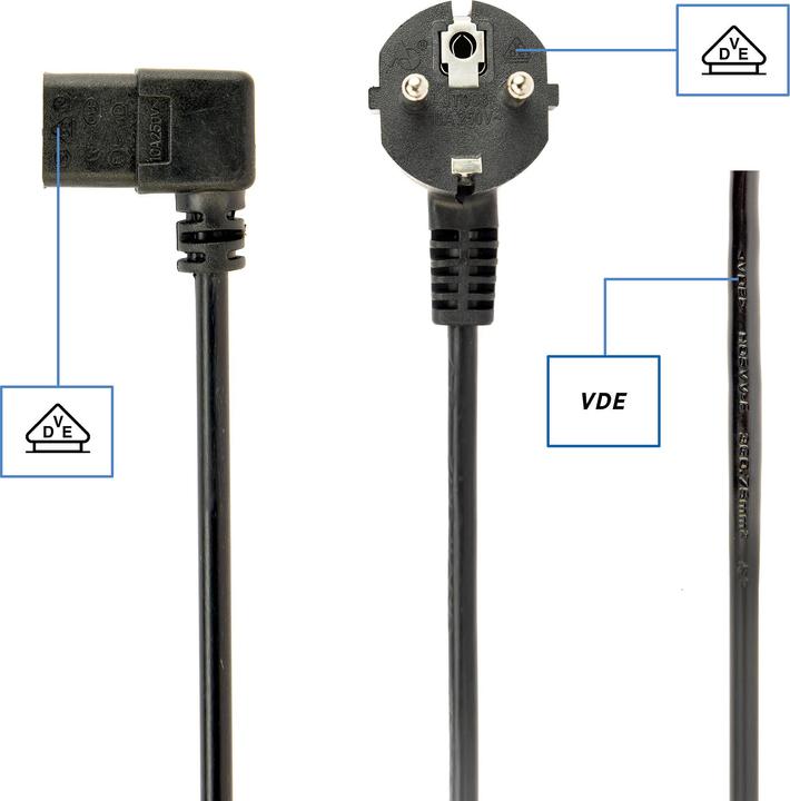 Actual product image Gembird PC-186A-VDE (1.80 m)