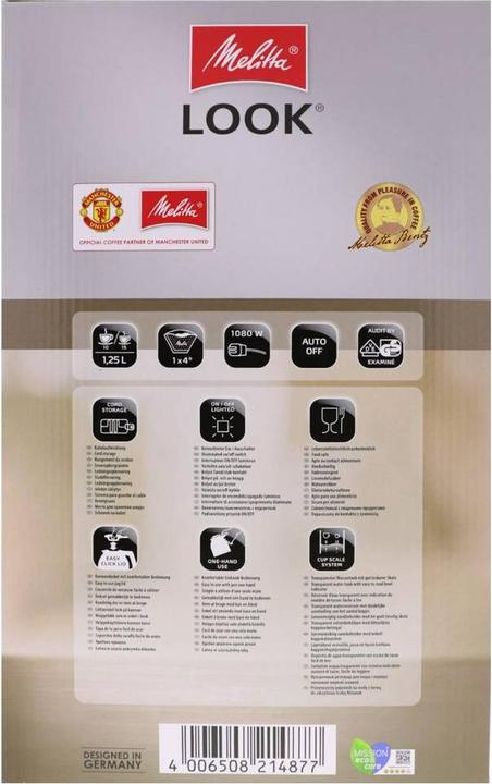 Actual product image Melitta Kaffeemaschine (EU plug)