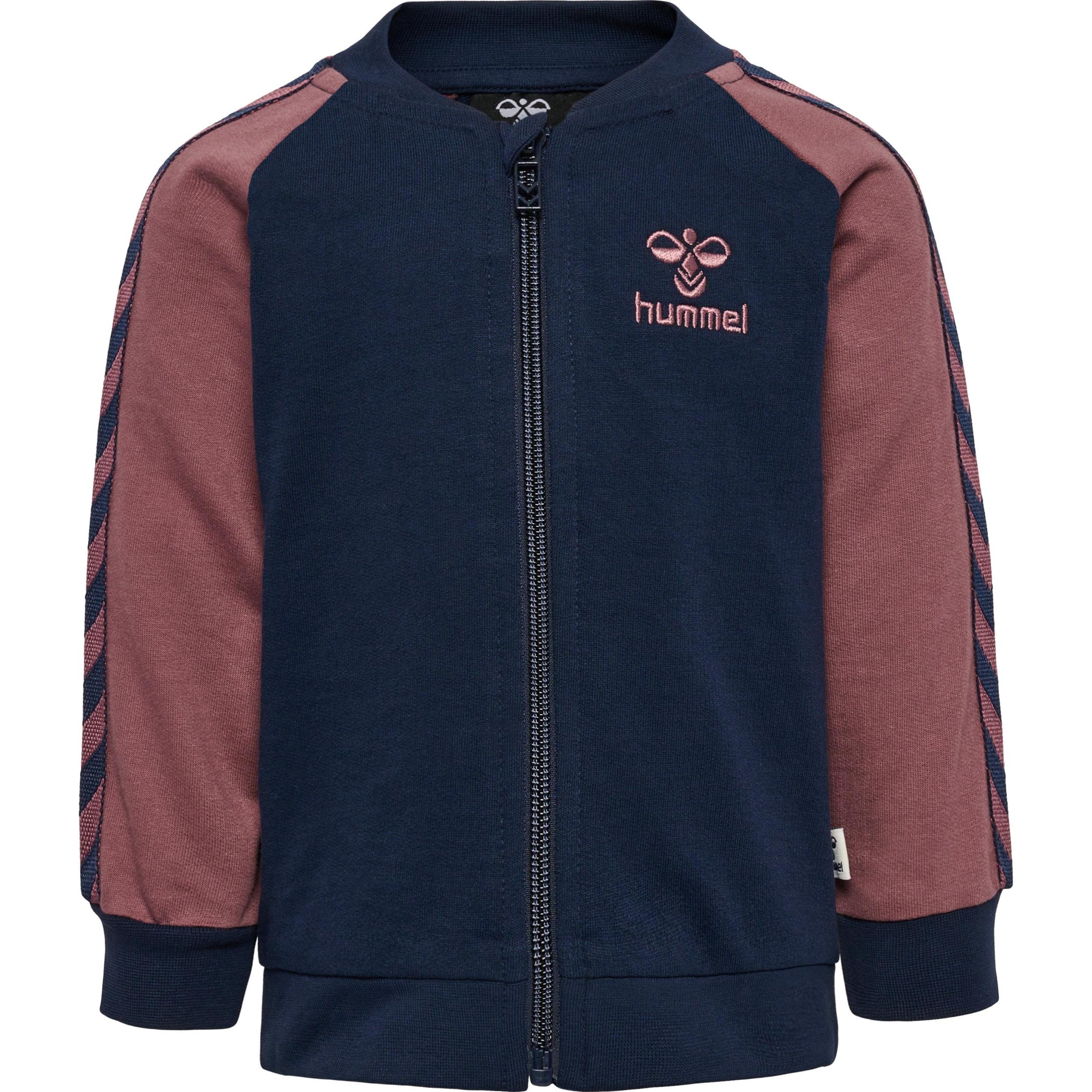 hummel, Unisex, Jacke, Hmlaidan Zip Jacket (80), Rot, 80
