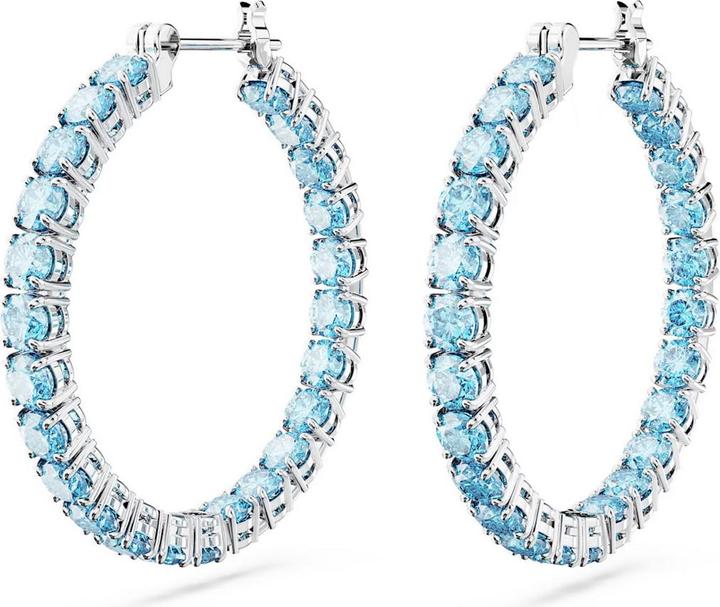 Immagine prodotto Swarovski Matrix Creoles taglio rotondo blu (Cristallo Swarovski)