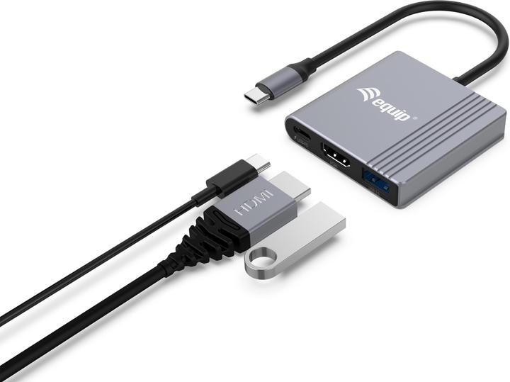 Produktbild equip USB-C Hub (USB-C, 3 Ports)