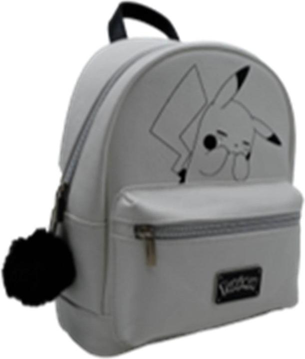 Actual product image Nomadict Pokémon Pikachu backpack with Nintendo Switch compartment : White