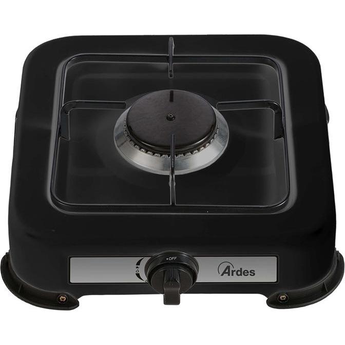 Poly Pool AR1FG01, Piano cottura portatile, Nero