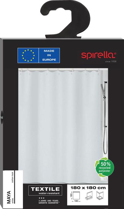 Produktbild spirella Maya (180 x 180 cm)