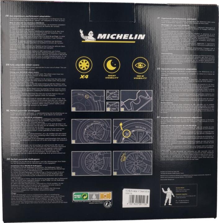 Actual product image Michelin Wheel cover NSV49 14 (4 Piece, 14")