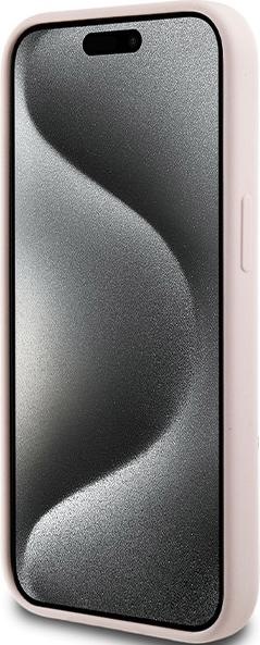 Actual product image Lacoste LCHMP15SSLOI iPhone 15 / 14 / 13 6.1" różowy/pink hardcase Silicone MagSafe (Apple iPhone 15)