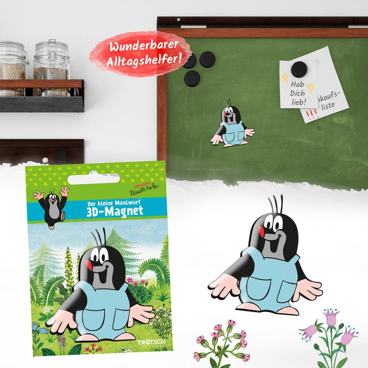 Produktbild Der kleine Maulwurf 3D Magnet m