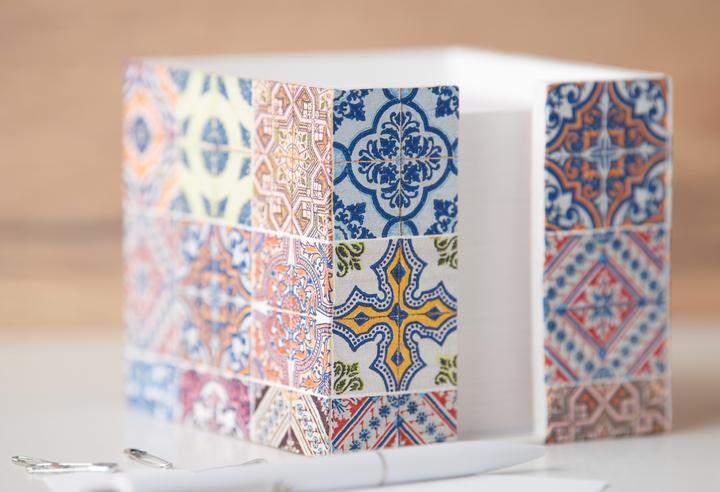 Image du produit VBS Porte-bloc-notes avec bloc-notes, Porte-bloc-notes, Organiser son bureau avec un bloc-notes,...