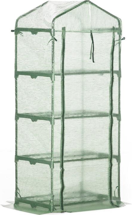 Image du produit Outsunny Serre en film plastique avec tubes en acier