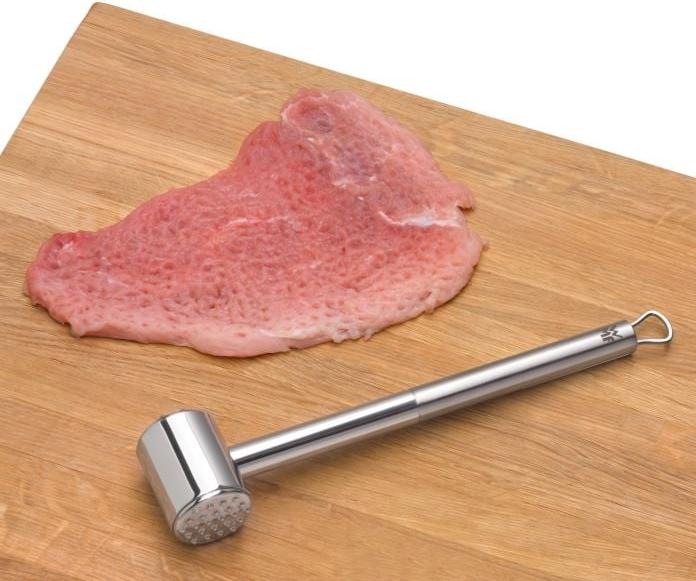 Produktbild WMF Fleischklopfer Schnitzelklopfer Fleischhammer 25cm Profi Plus Edelstahl