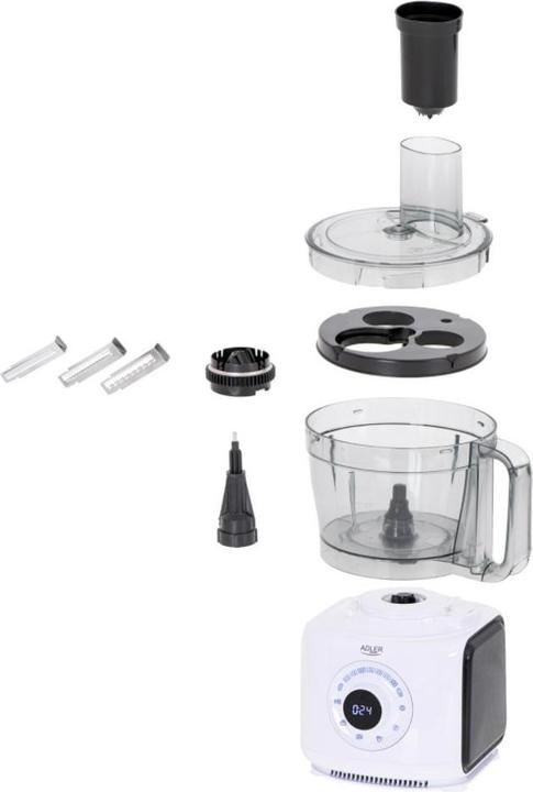 Produktbild Adler AD 4224 food processor Black, White (1000 W)