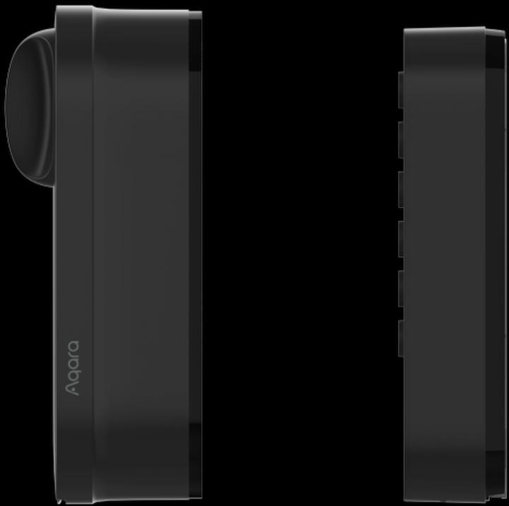 Actual product image Aqara Smart Lock U200 Black, EL-D02E (Fingerprint, Electronic numerical code, Key, Smartphone, Key card, Bluetooth)