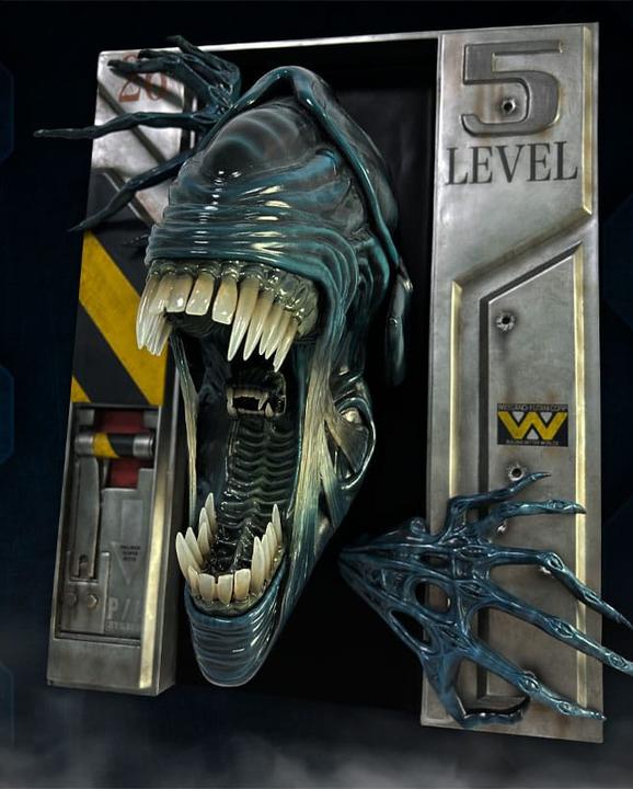Image du produit Hollywood Collectibles Group Aliens sculpture murale 1/2 Alien Queen 51 x 41 x 25 cm