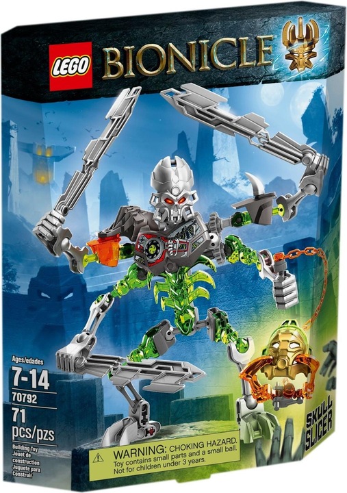 Actual product image LEGO Bionicle Skull Slicer (70792)