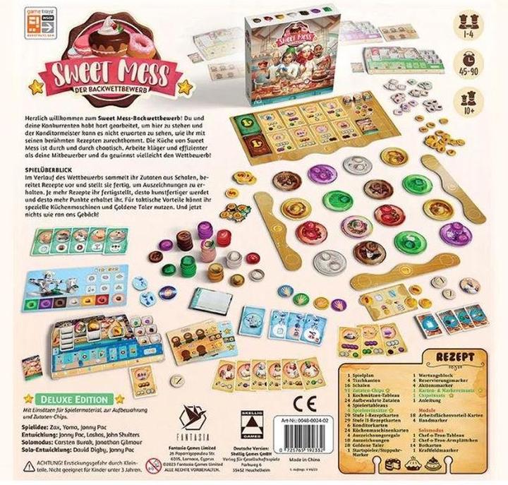 Actual product image Skellig Games Sweet Mess (Deluxe Edition) (German)