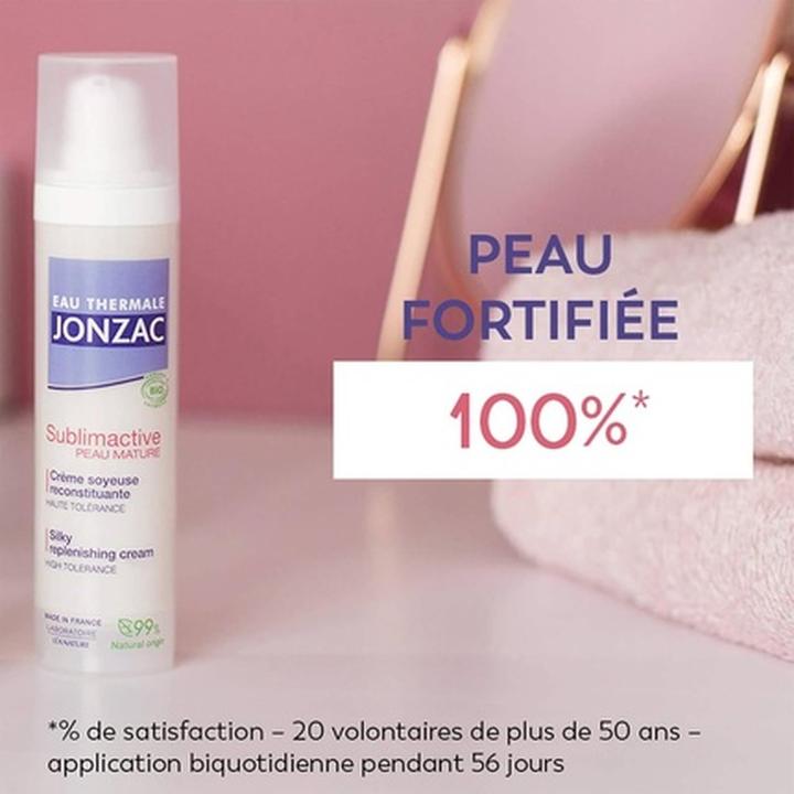 Actual product image Léa Nature Eau De Jonzac Sublimactive Mature Skin Silky Replenishing Cream Organic 40ml (40 ml)