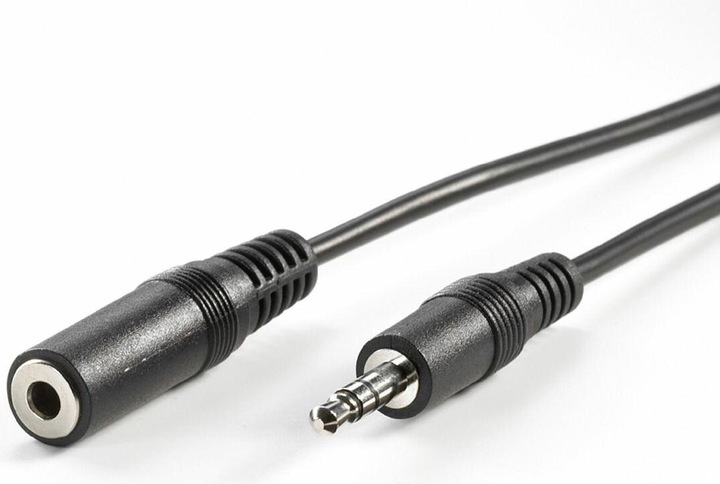Actual product image Value Stereo jack extension cable (5 m, 3.5mm jack (AUX))