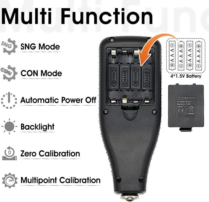 Actual product image Goyerrnes Schichtdickenmessgerät GR-2001 (Coating thickness gauge)