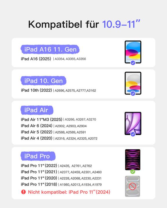Actual product image Inateck KB09124 (DE)