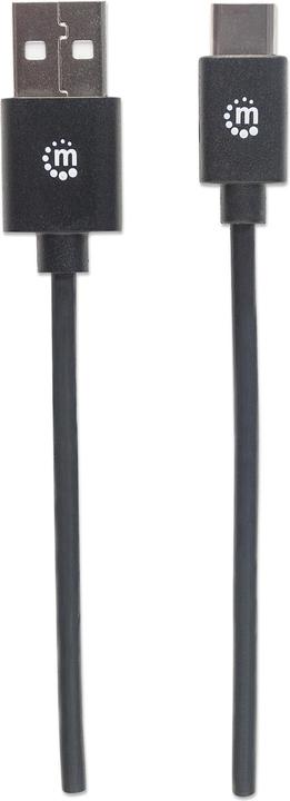 Produktbild Manhattan Hi-Speed USB C Anschlusskabel (1 m, USB 2.0)