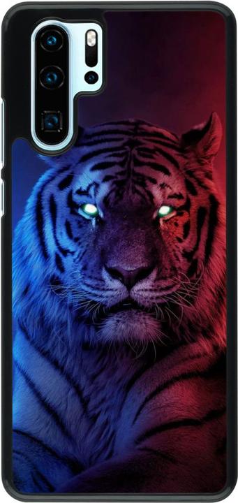 Produktbild PhoneLook Hülle Tiger Blue Red (Huawei P30 Pro)