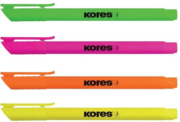 Productafbeelding Kores Highlighter Hoge Liner (4x)