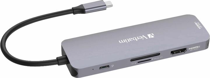 Produktbild Verbatim CMH-08 (USB-C, 8 Ports)