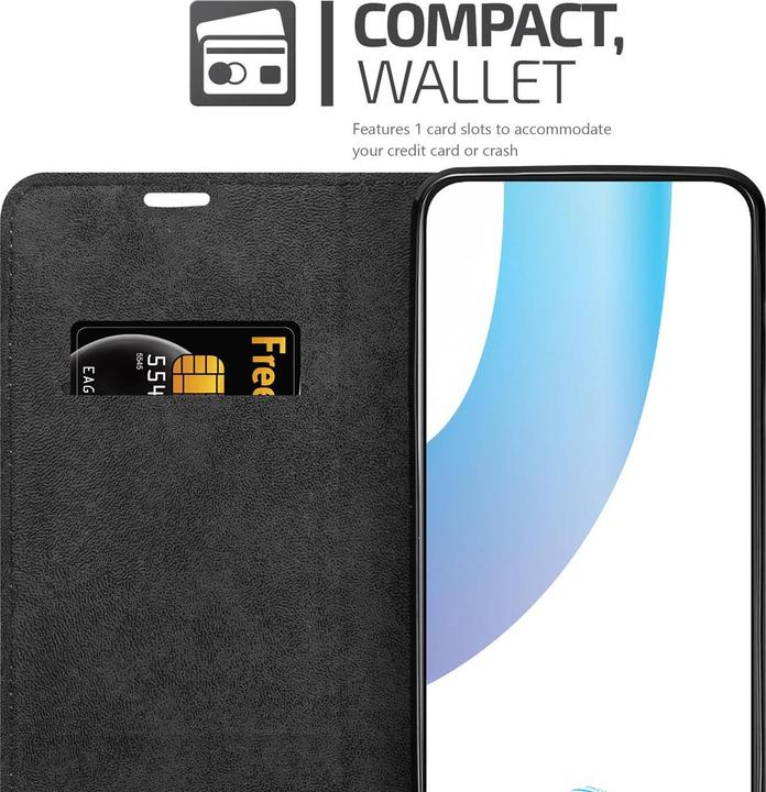 Actual product image Cadorabo Book Invisible Magnet Cover (Vivo V17 Pro)
