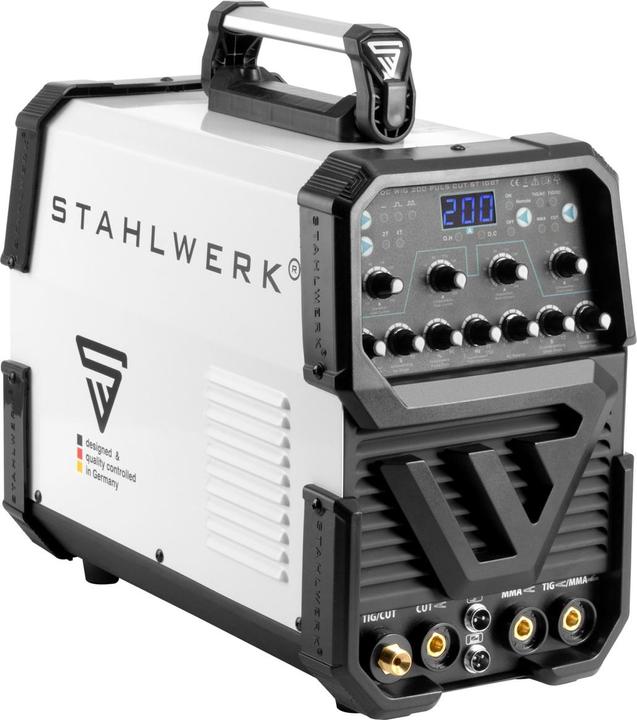 Actual product image Stahlwerk AC/DC TIG 200 pulse welder with plasma ST CUT function 200 A