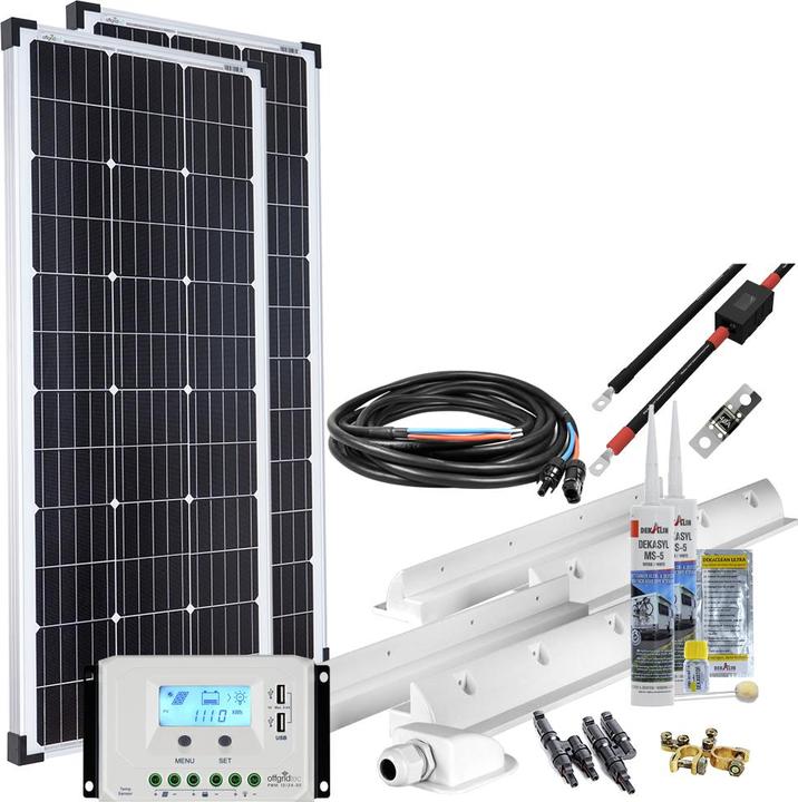 Produktbild Offgridtec mPremium L-200W 12V Wohnmobil Solaranlage (200 W)