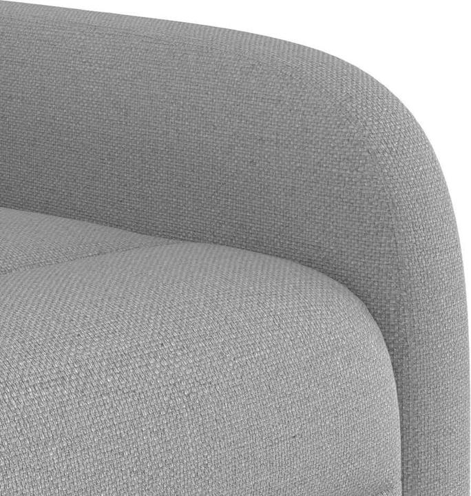 Actual product image VidaXL Massage chair cloud grey fabric