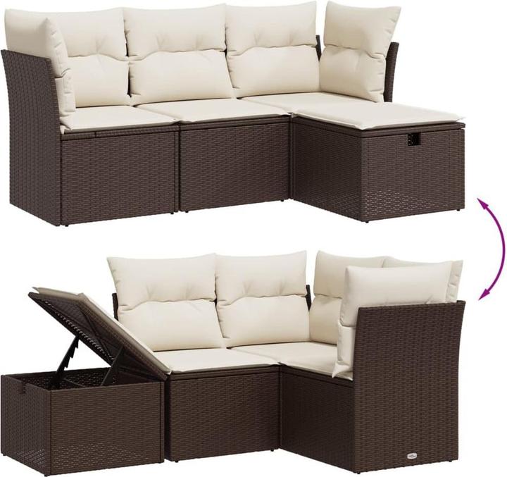 Produktbild vidaXL Garten Sofagarnitur