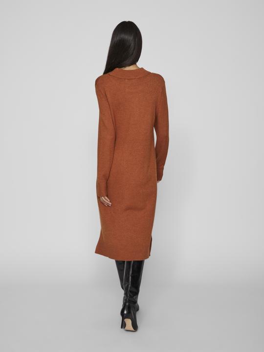 Actual product image Vila Long-sleeved round neckline midi dress (S)