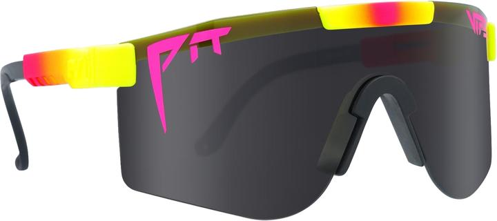 Actual product image Pit Viper The Originals The Italo Double Wide Polarised (Yellow, Pink, Polarized Smoke)