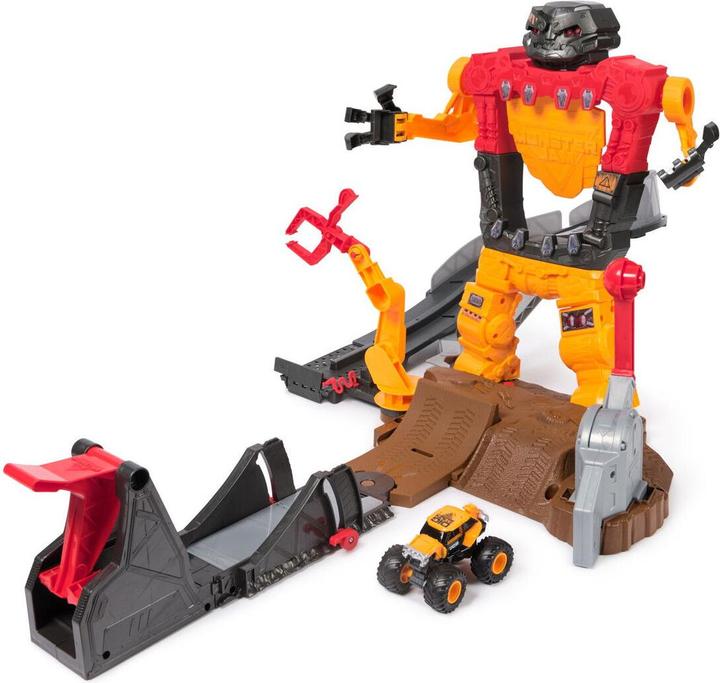 Produktbild Monster Jam 1:64 Smash & Bash Smashbot Playset