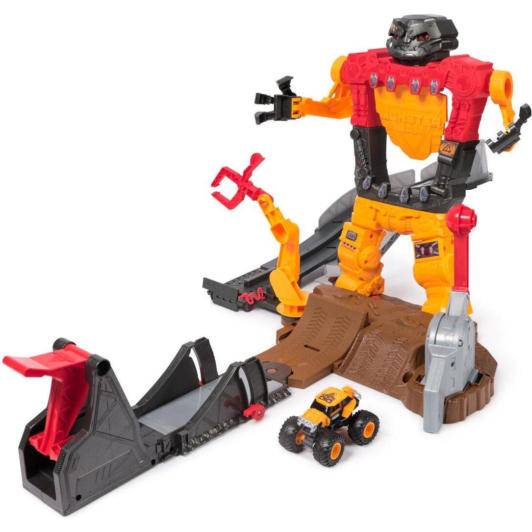 Monster Jam 1:64 Smash & Bash Smashbot Playset