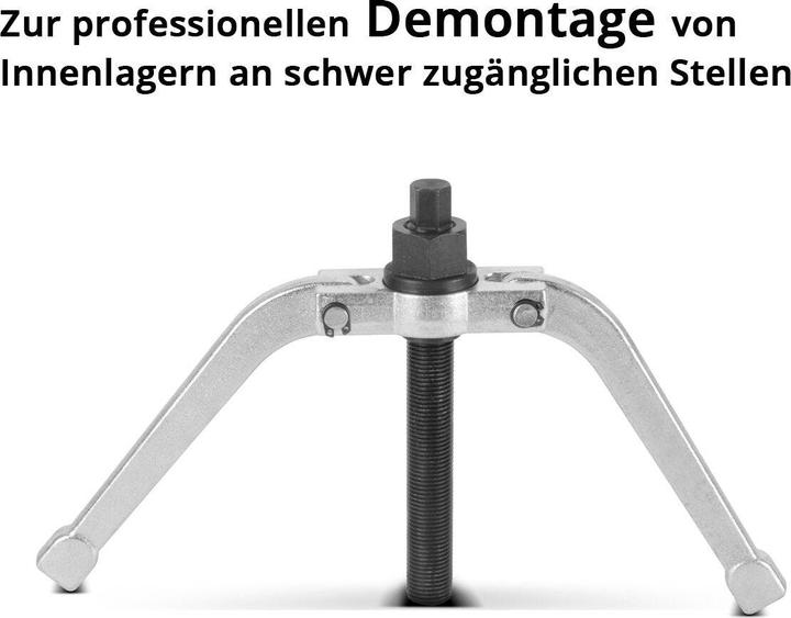 Actual product image Stahlwerk Base hole inner bearing puller set