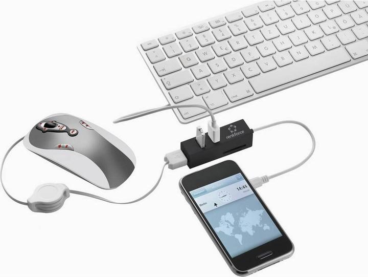 Produktbild Renkforce RF-4995192 (Micro USB, 3 Ports)