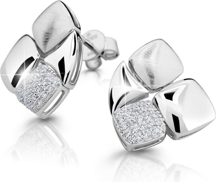 Image du produit Modesi Conception de boucles d'oreilles en argent M23046 (Argent)