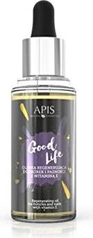 Image du produit Apis Natural Cosmetics Apis - Huile régénératrice Good Life pour les ongles et les griffes à base de vitamine E 30Ml (30 ml)