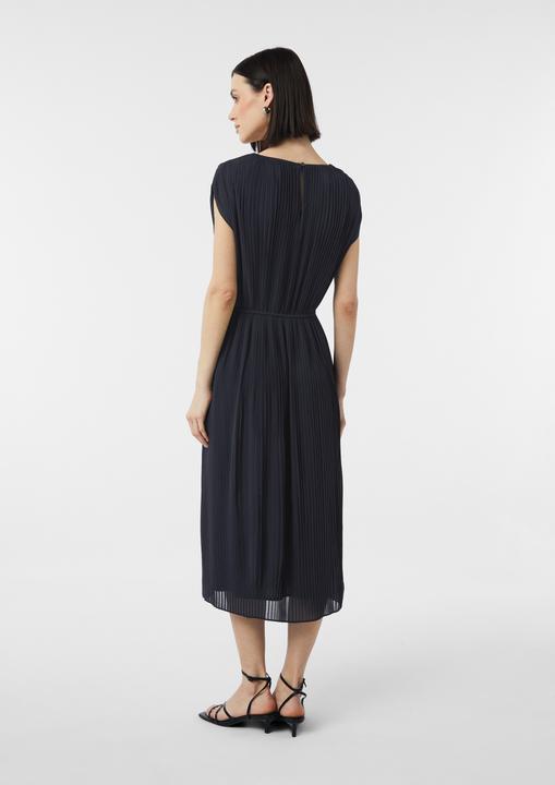 Produktbild Comma Kleid Plissiertes Midikleid aus Chiffon (46)