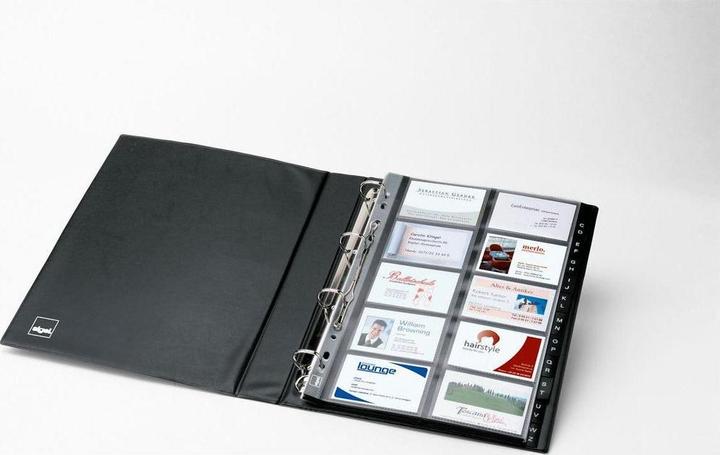 Actual product image Sigel Business card ring binder (A8)