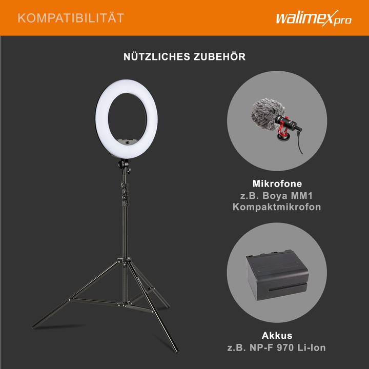 Produktbild Walimex pro LED Rainbow Set (Ringleuchte)