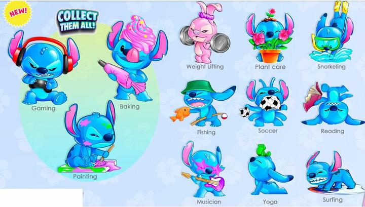 Produktbild Just Play Lilo & Stitch Minifigur Stitch Hobbies