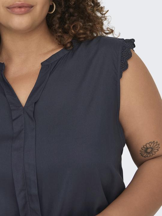 Actual product image Only Loose Curvy Top without Sleeves (48)